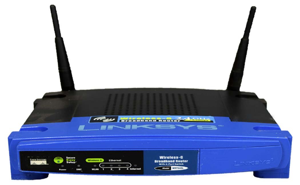 linksys router password